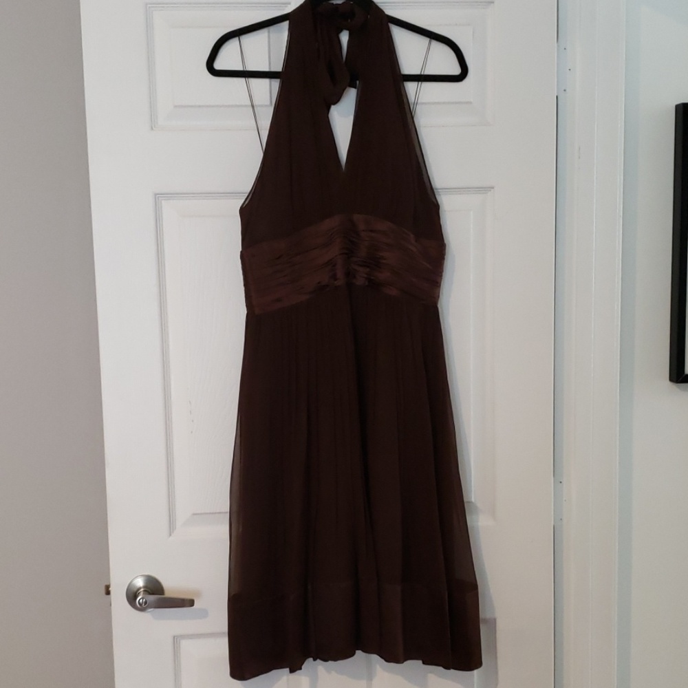 Brown dress